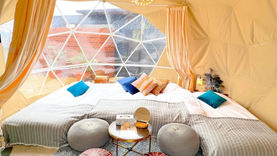 Yufuin Onsen Village Glamping COMOREBI