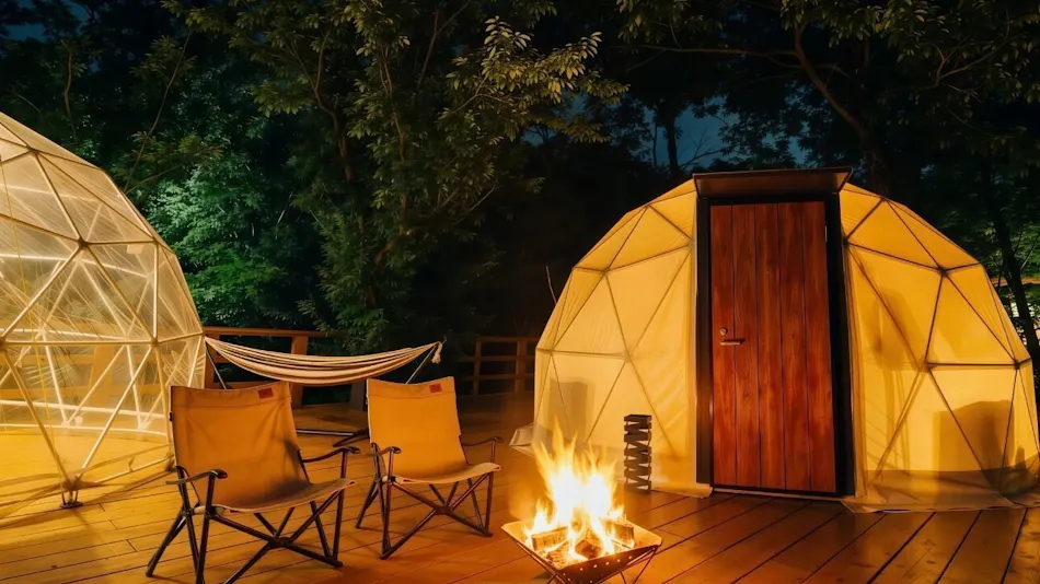 Yufuin Onsen Village Glamping COMOREBI