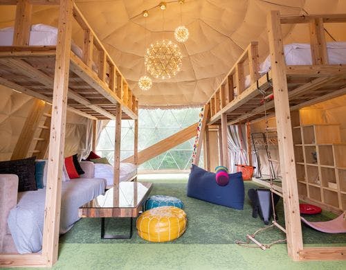 【最大7名】ファミリードームテント