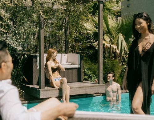 屋外プール(温水可)