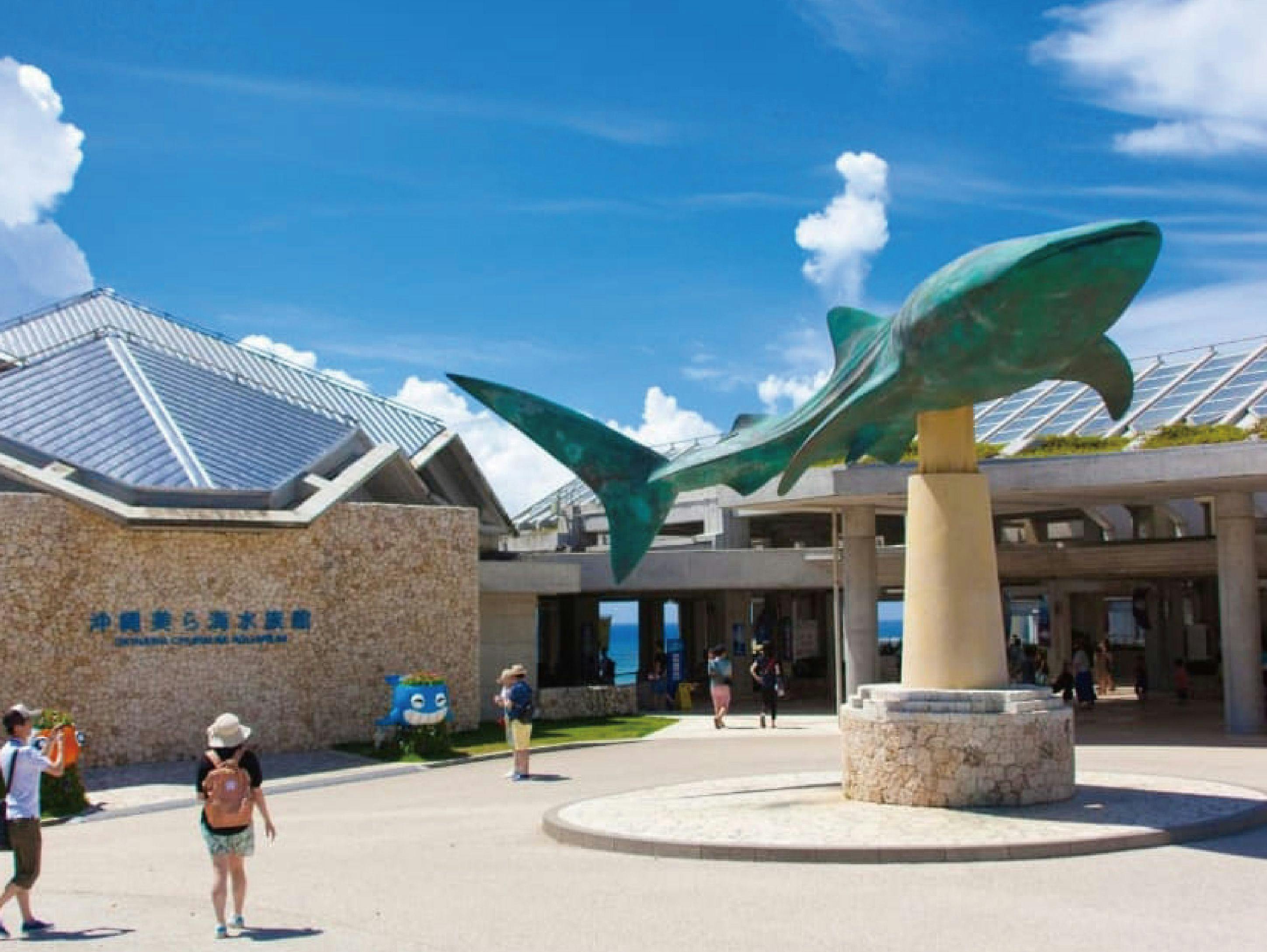 【พิพิธภัณฑ์สัตว์น้ำชูราอุมิ】ขับรถจากที่พักประมาณ 6 นาที