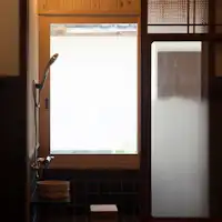 浴室へのエントランス