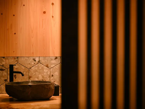 別館 KOYA MIYAMA の脱衣洗面所