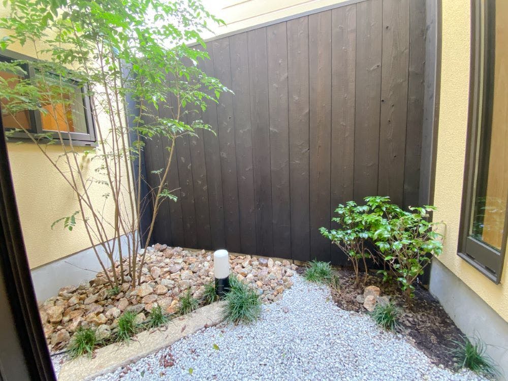 Taman kecil di dalam rumah