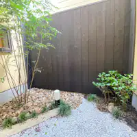 Taman kecil di dalam rumah