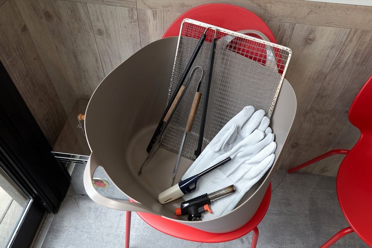 別館リバーフロント　BBQ備品