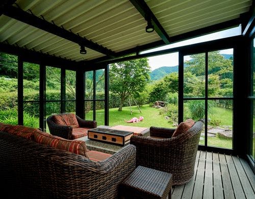 ミヤマテラス本館　アウトドアリビング