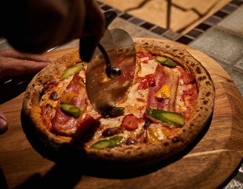 新館In The Breeze　ピザ窯