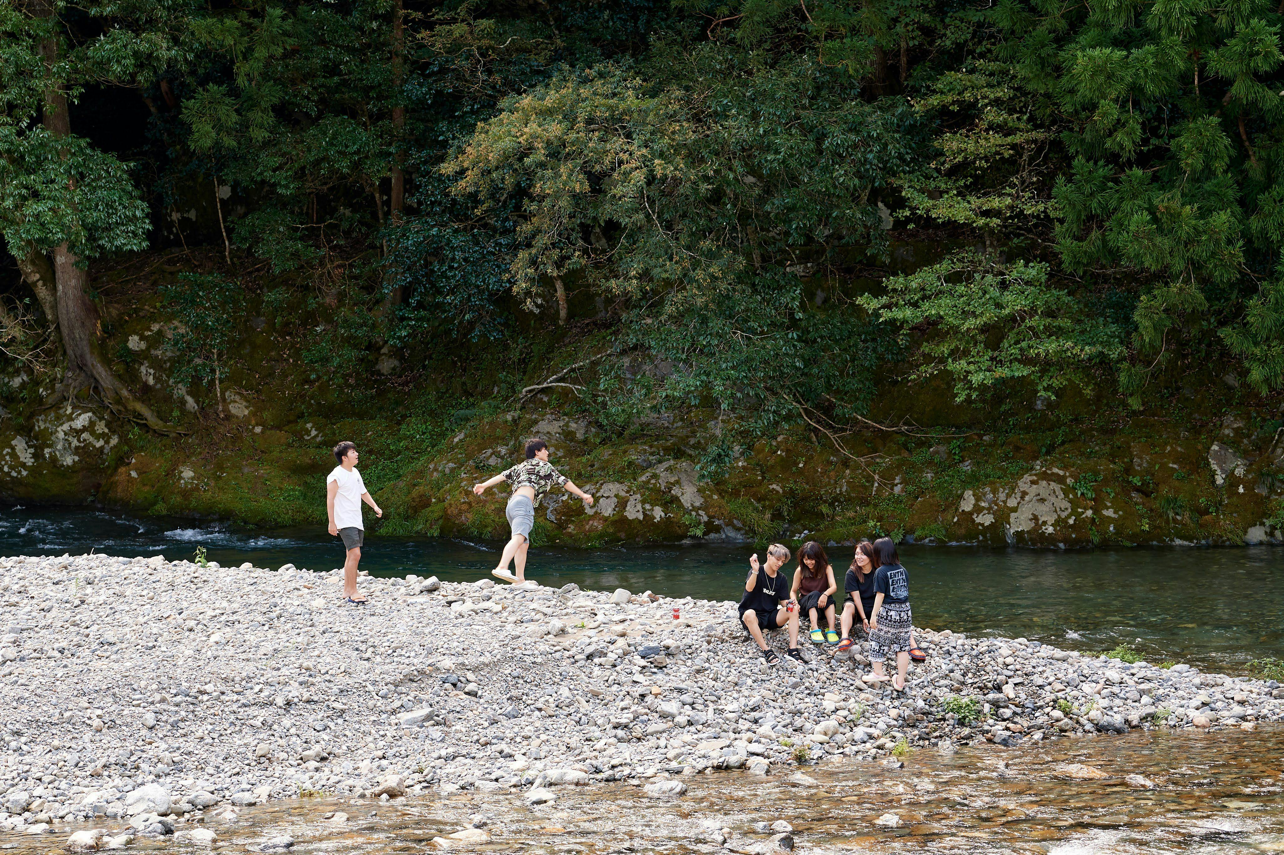【別館リバーフロント】川遊び