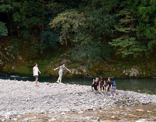【別館リバーフロント】川遊び
