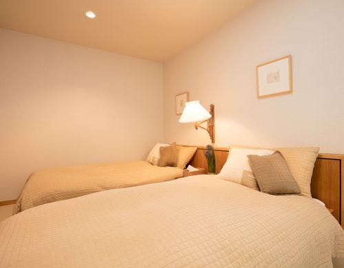 シングルベッド×2のお部屋