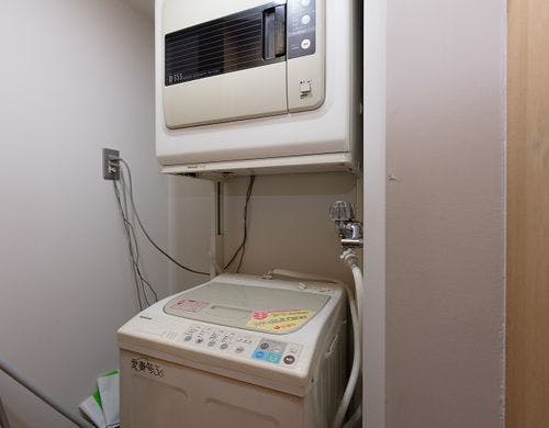 洗濯&乾燥機付き