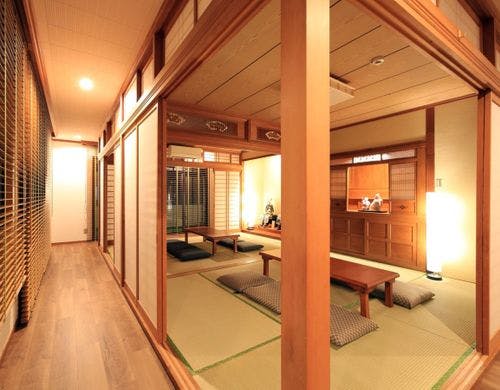 【居間】廊下から