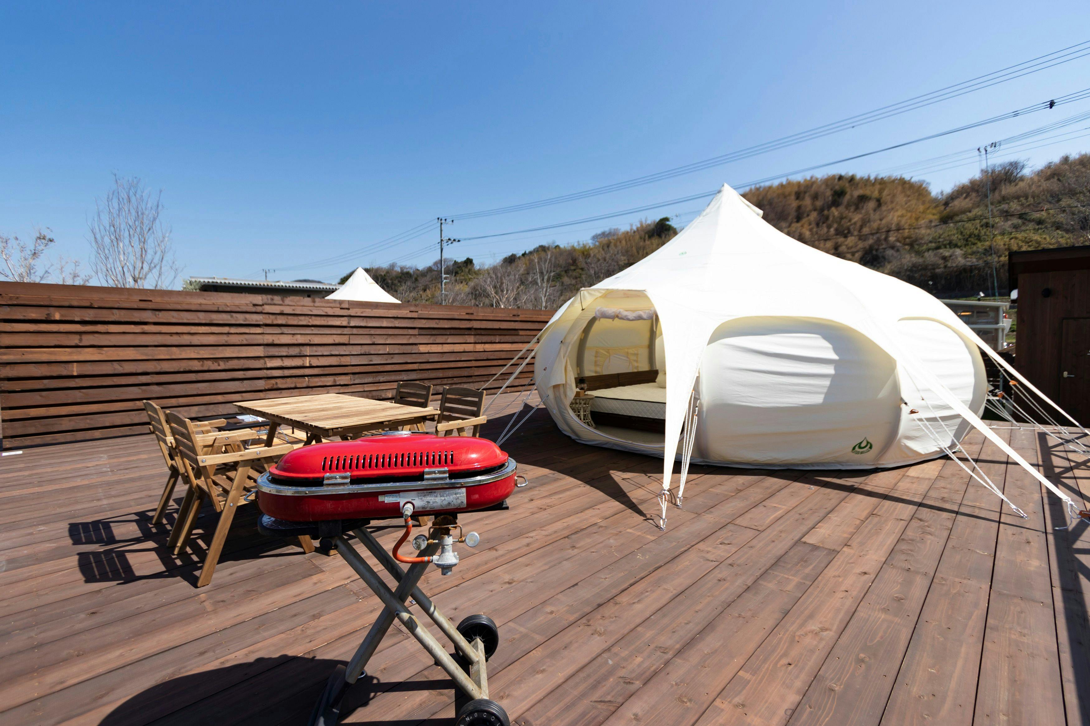 グランピング：外観