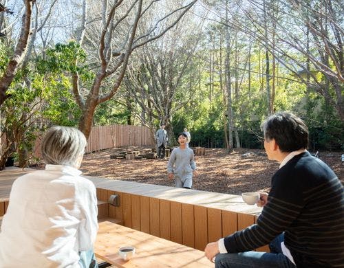 SHIRO SUITE専用庭