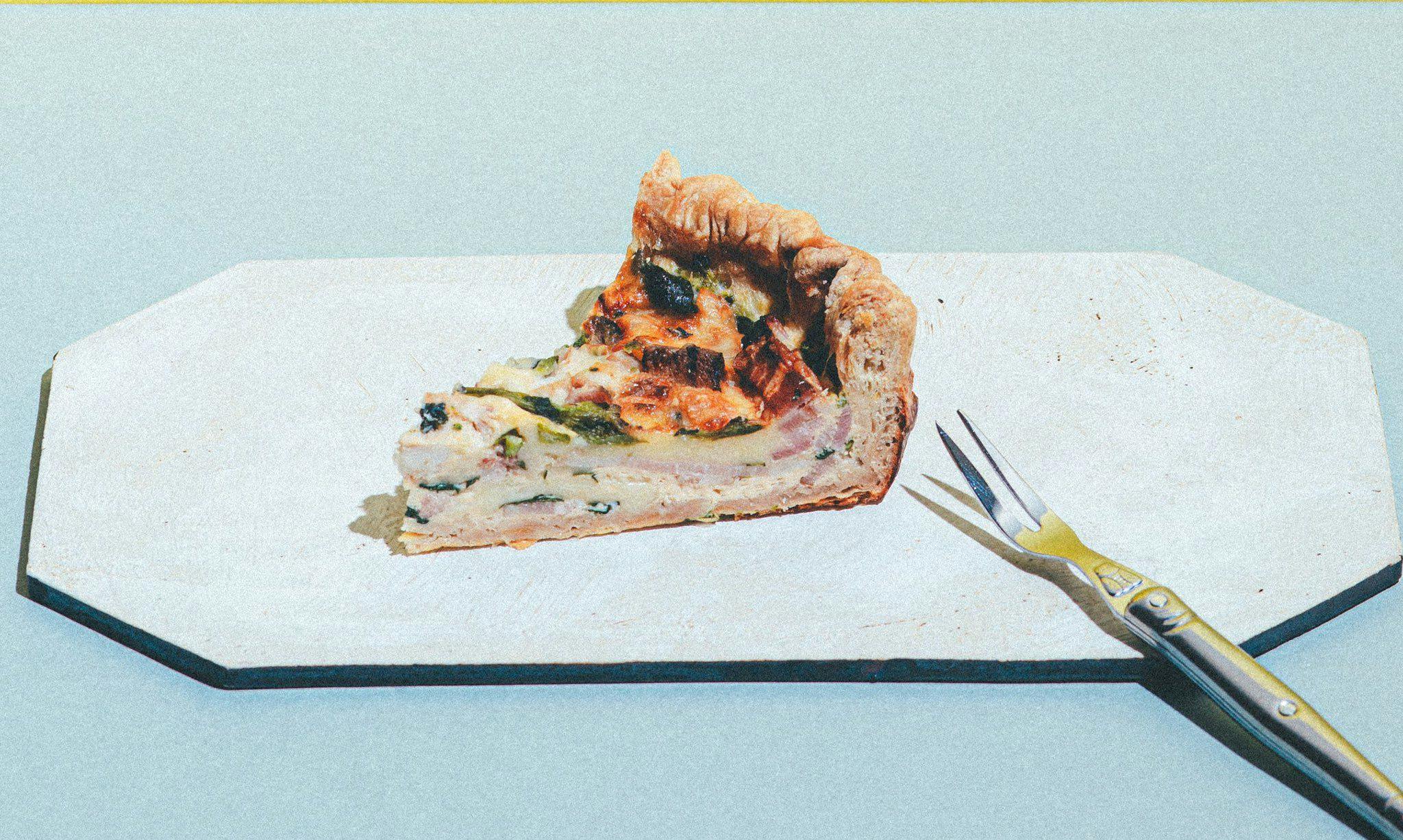 朝食キッシュ+季節のスープ※オプション