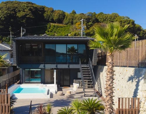 一棟貸しFUWARI HAMANAKOの全景