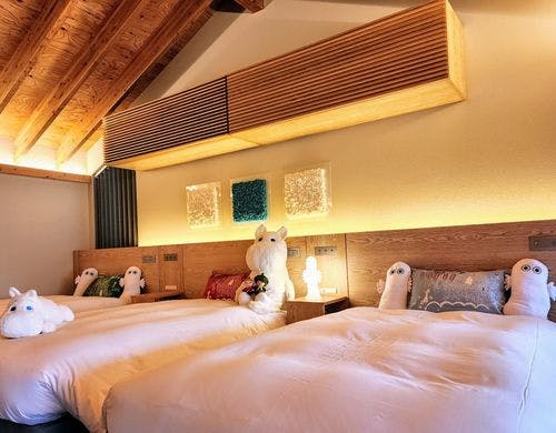 ムーミンラグジュアリージェットバス