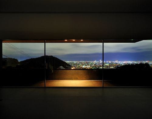リビング夜景