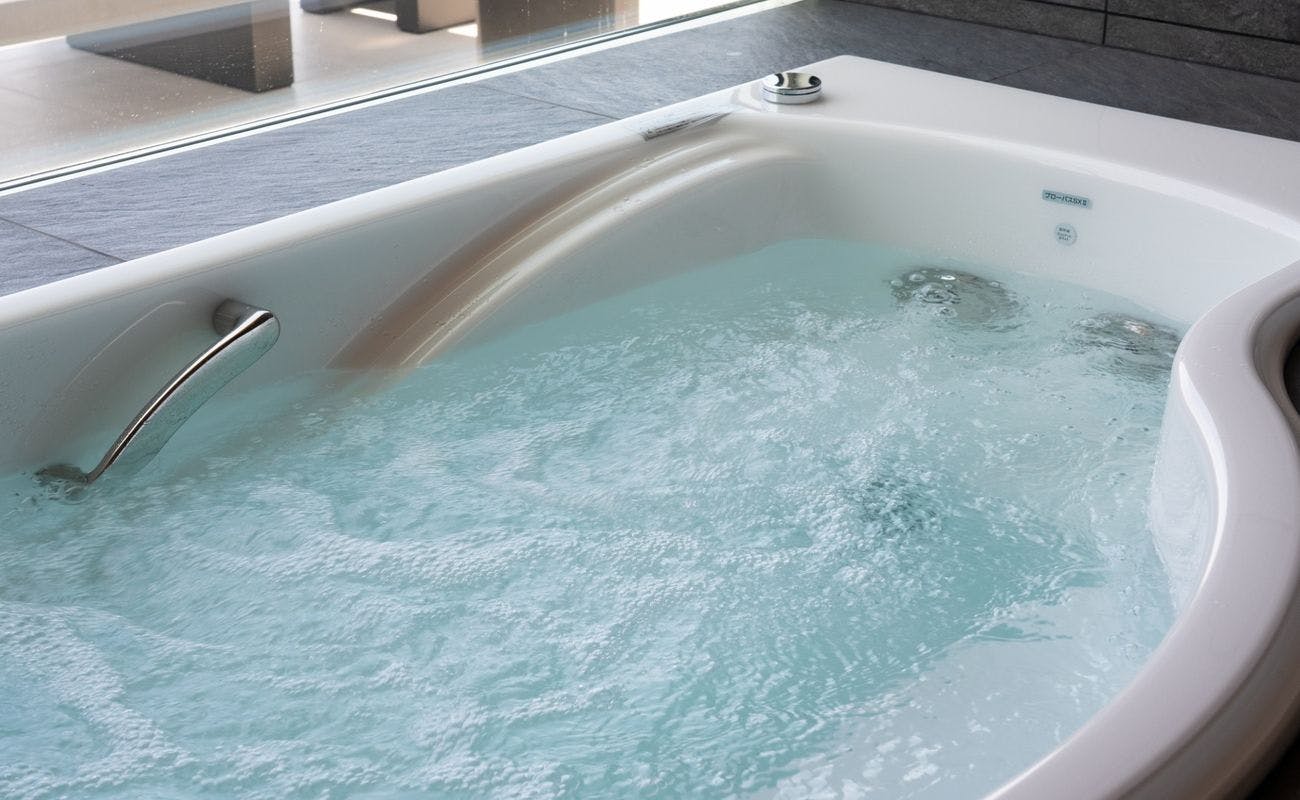 대형 욕조를 즐기실 수 있습니다.