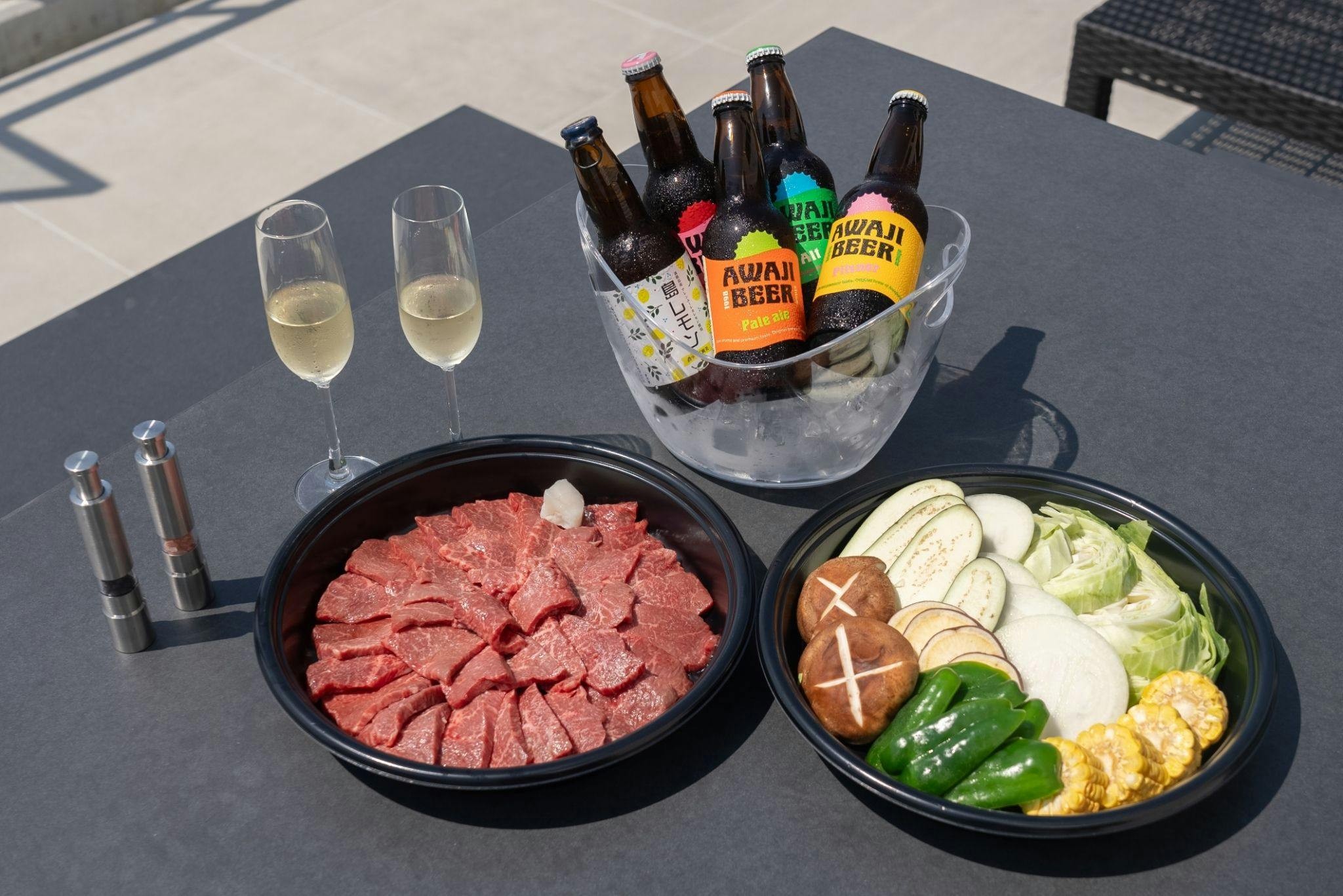 바비큐 옵션 4명 이미지.