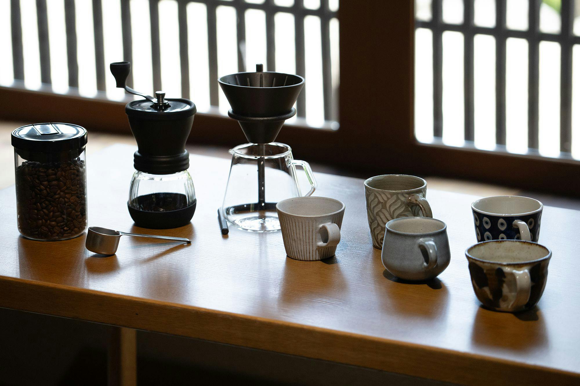 Enjoy our carefully selected coffee in the cup of your choice.