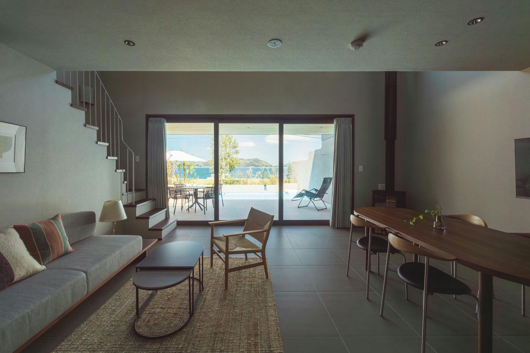 プレミアムスイート　リビング