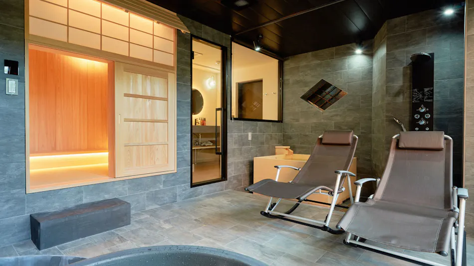 KONJAKUSO Nara Naramachi "MUSHIBUROYA" Sauna Villa