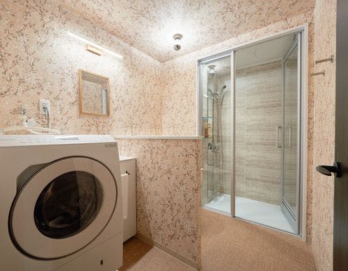 浴室、洗濯機、トイレ