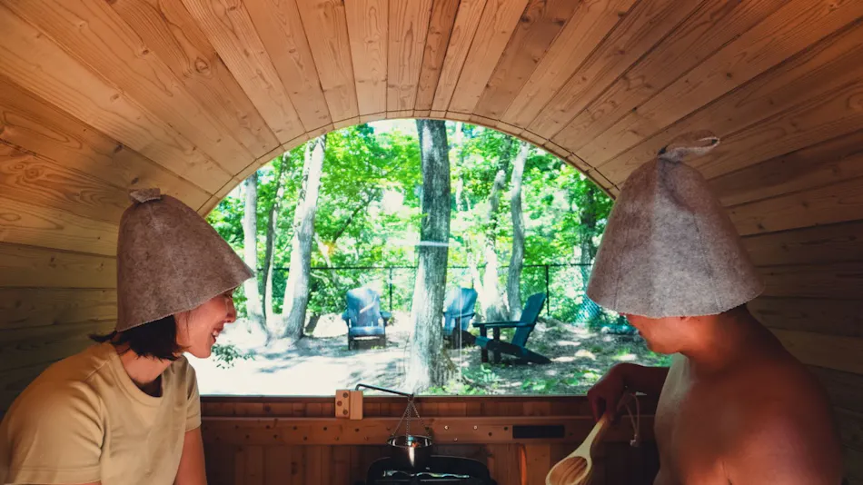 SAUNA FOREST CABIN Karuizawa Miyota Villa