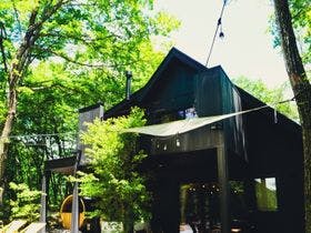 SAUNA FOREST CABIN 軽井沢 御代田 別邸 施設全景