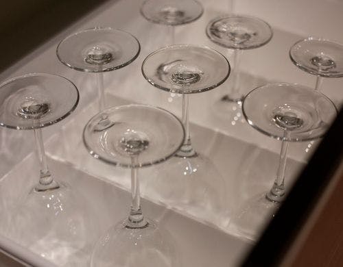 キッチンのグラス