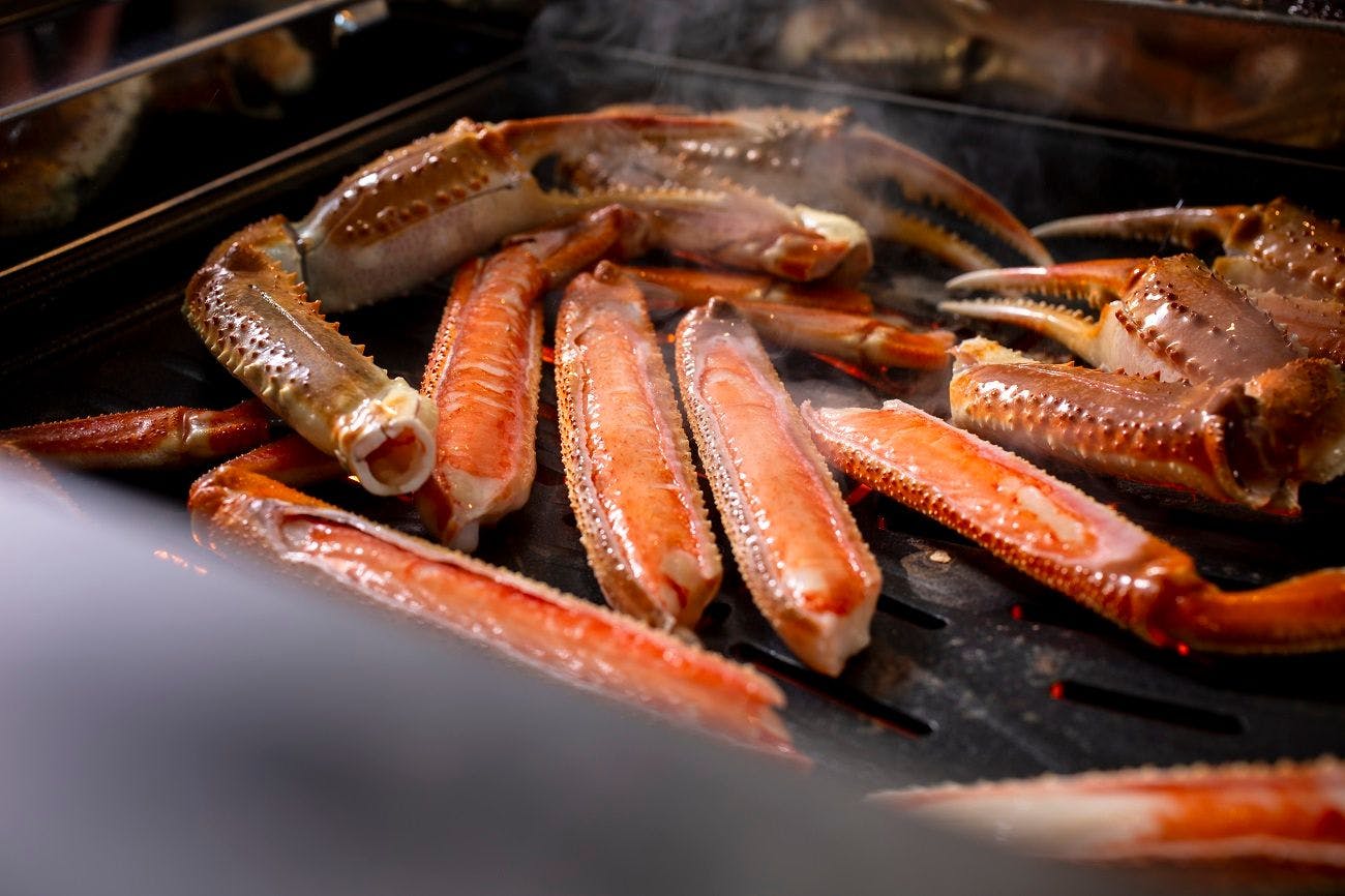 【夕食オプション】通年人気のズワイガニ