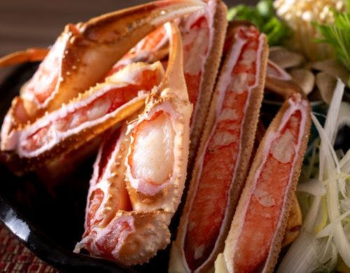 【夕食オプション】冬の味覚ズワイガニ