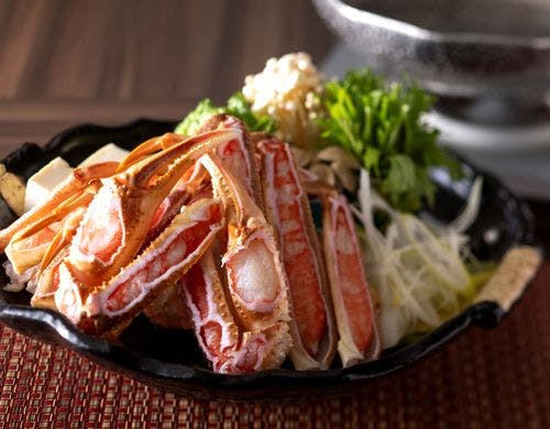 【夕食オプション】冬の味覚ズワイガニ