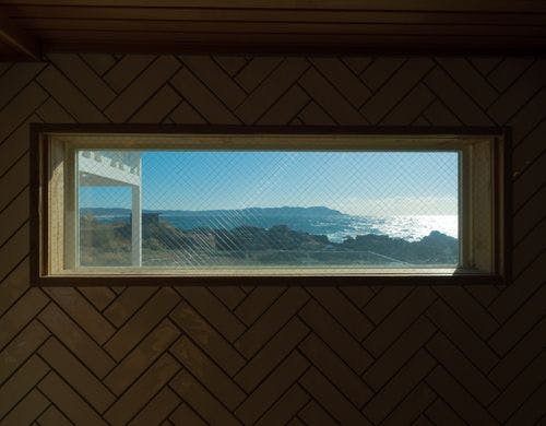 サウナからの景色