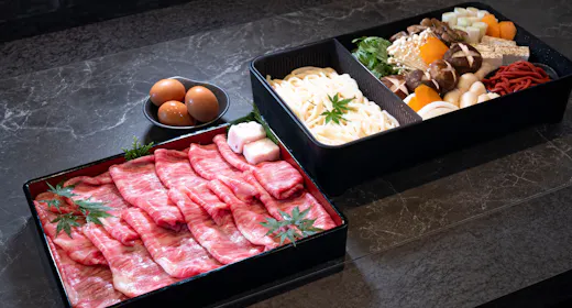 日本三大和牛 近江牛の豪華すきやきプラン