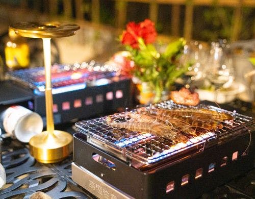 網焼きカセットコンロ：2,200円(税込)/台