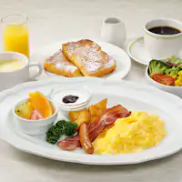 洋風朝食(スクランブルエッグ)