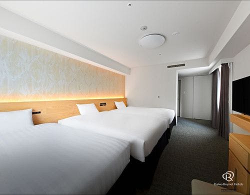 30平米のデラックスツイン・トリプルユース