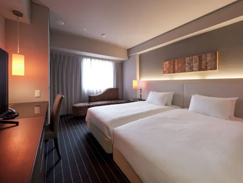 ห้องพักแบบเตียงคู่เพื่อการผ่อนคลาย - ตัวอย่าง