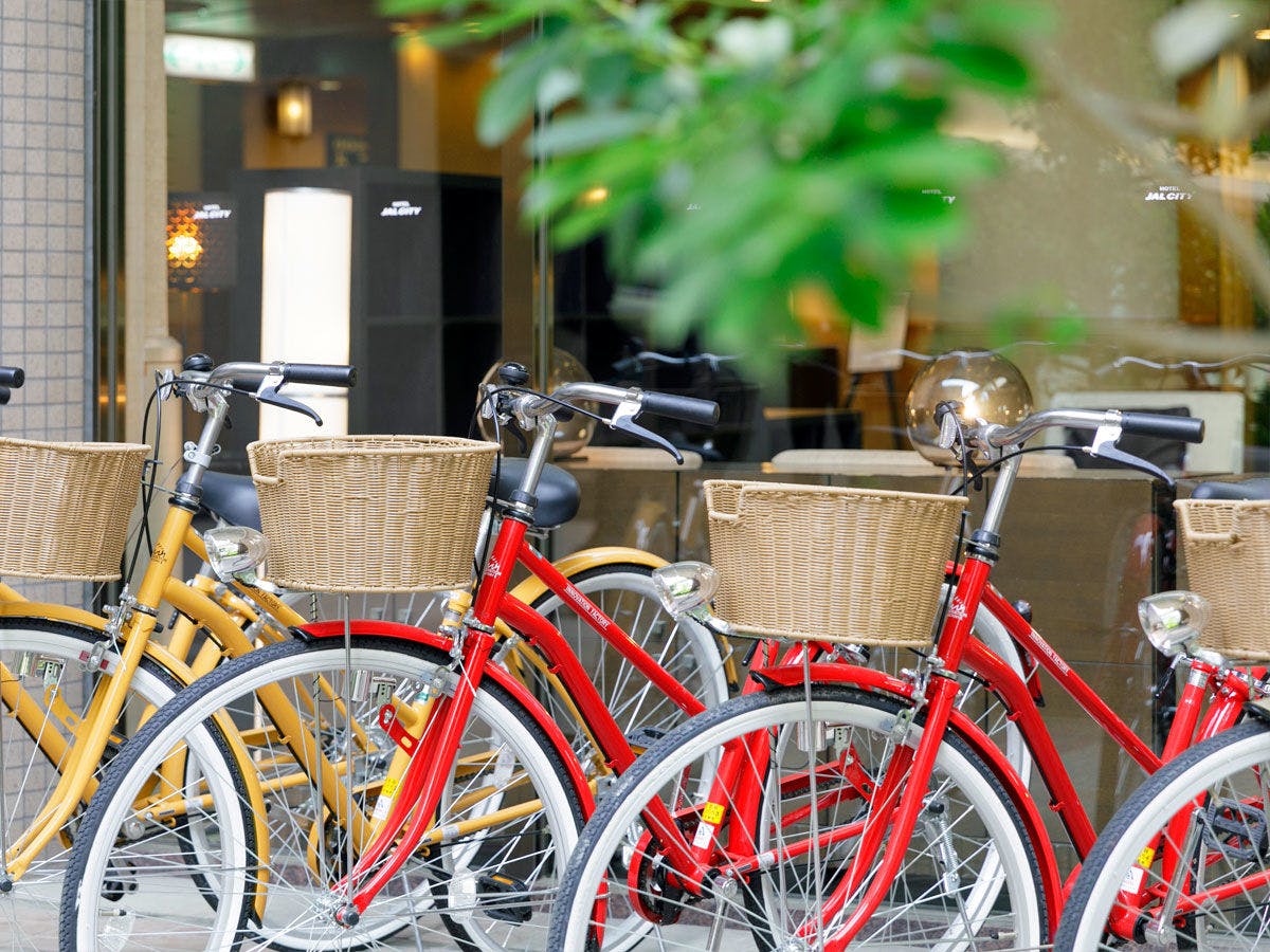 【貸自転車】貸自転車をご利用ください。