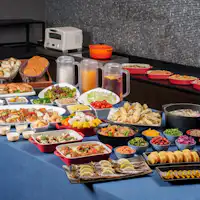 朝食ビュッフェ