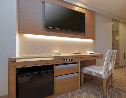 ダブルルーム　ベッドサイズ1620mm×1950mm