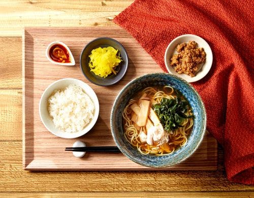 朝食メニュー(ラーメン)