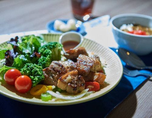 朝食メニュー(肉料理)