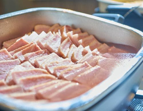 朝食メニュー(肉類)