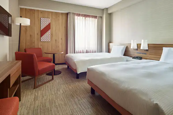 ห้องพักแบบเตียงคู่มาตรฐาน