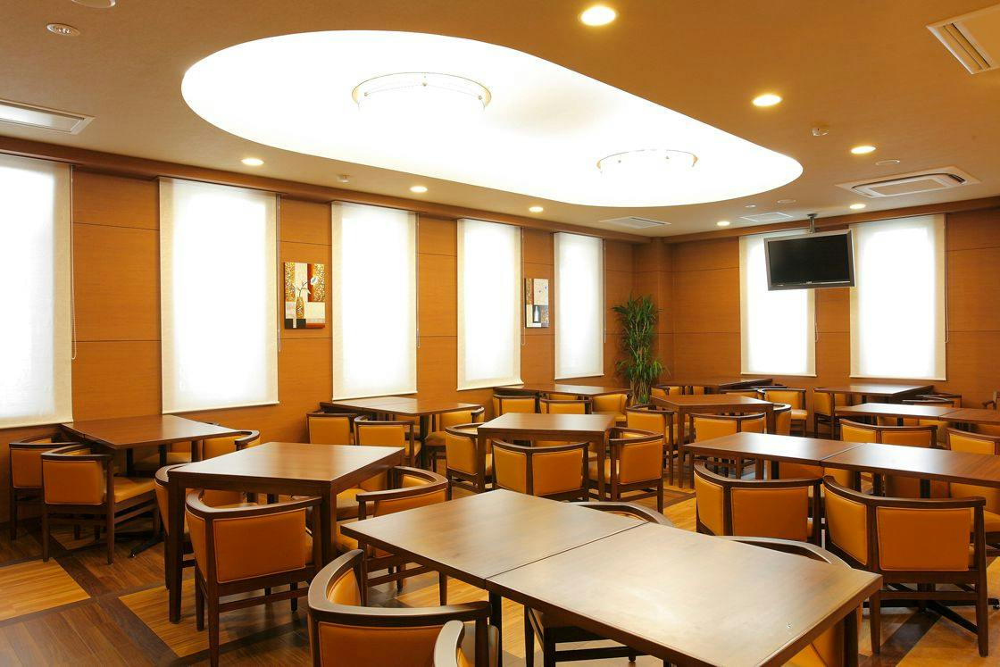 朝食会場