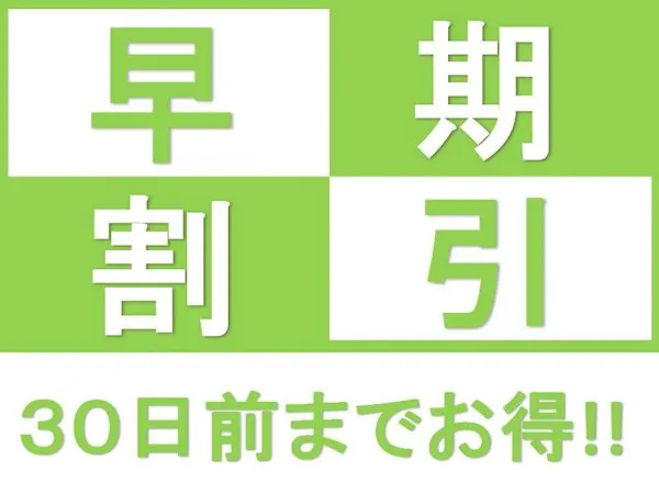 【早期得割】NetDE早割30日前プラン【バイキング朝食&大浴場完備】